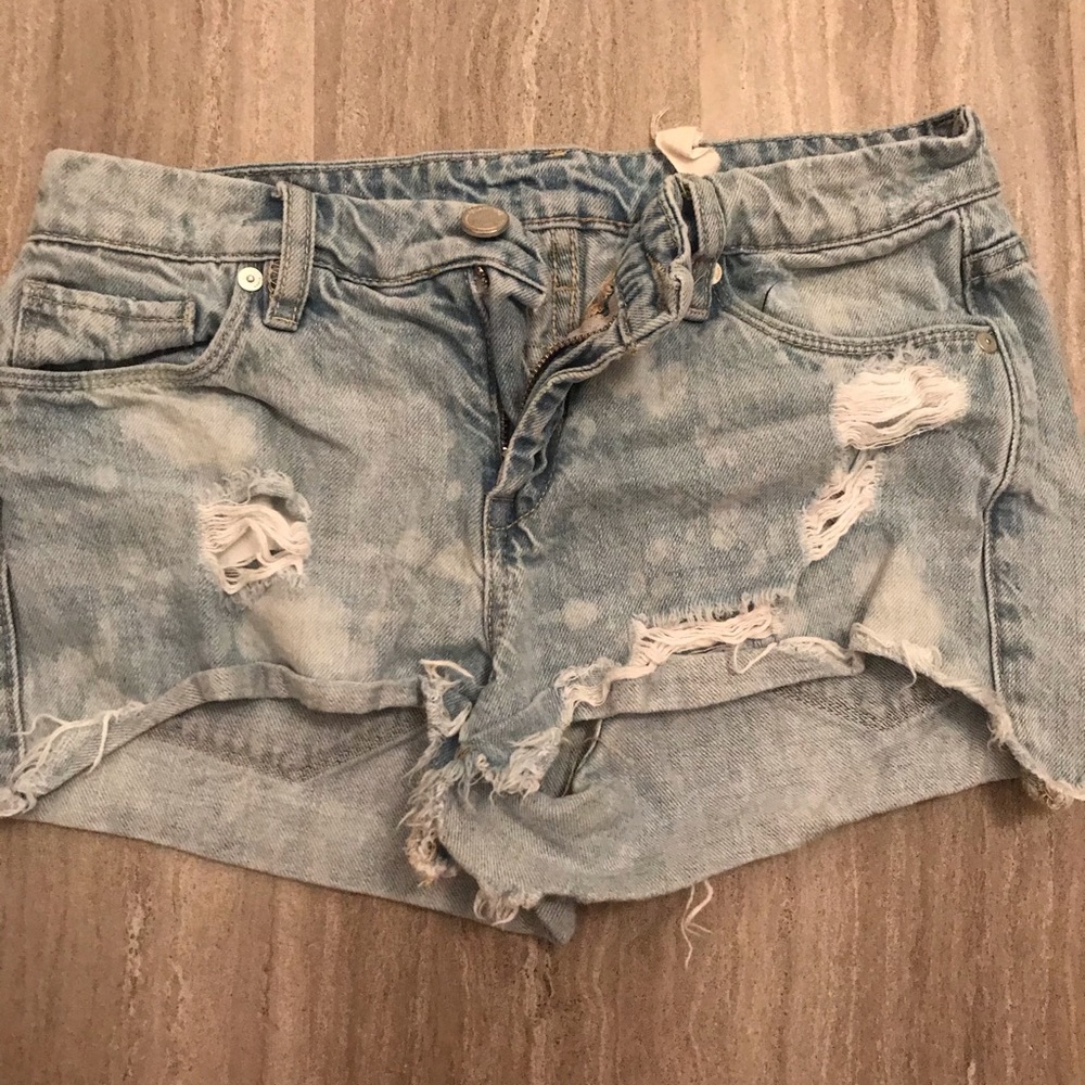 Blank Jean shorts